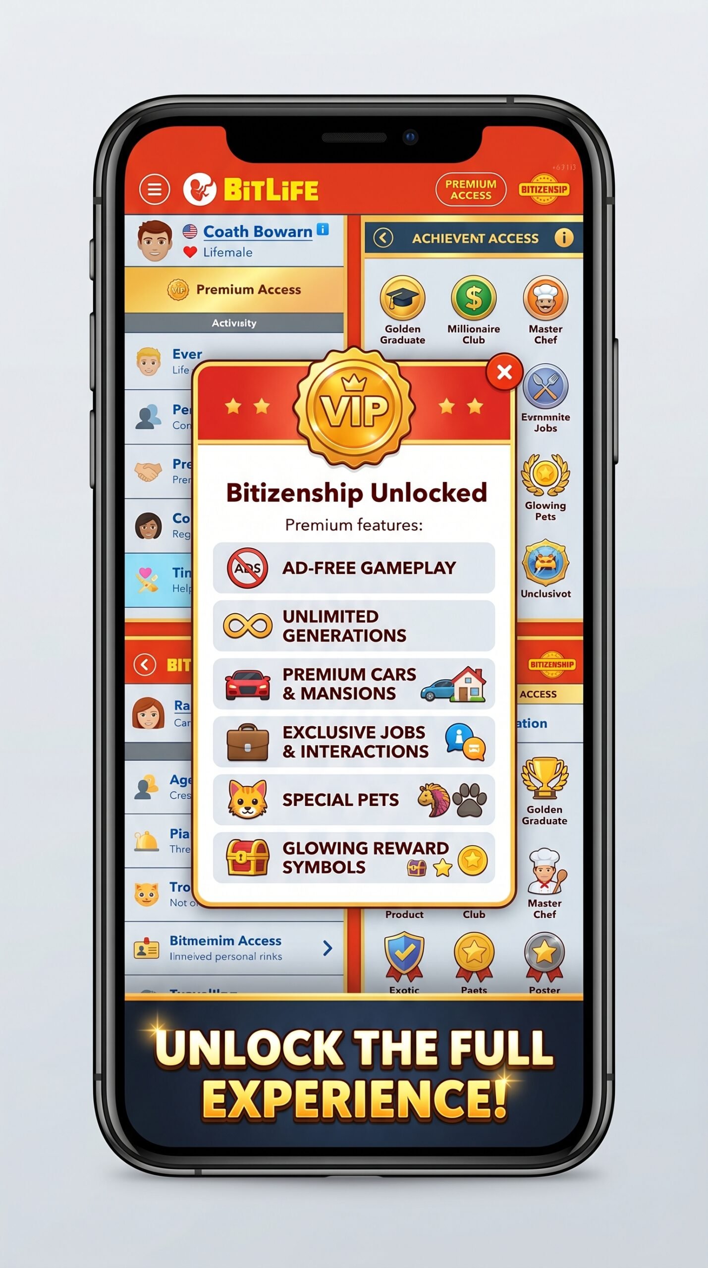 BitLife Mod APK Unlimited Bitizenship
